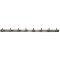 Ib Laursen Knagerkke m/8 knager rustfri stl-look