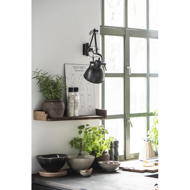 Ib Laursen Metalskilt Vegetables Seasonal Guide