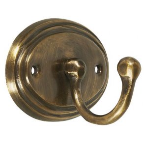 Ib Laursen  Knage enkelt horisontal mrk messing