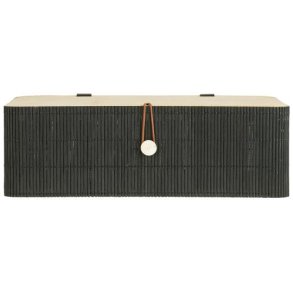 Ib Laursen ske m/bambuslg, Sort