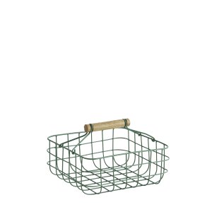 Madam Stoltz  Servietholder I Jern Med Hank, Grn