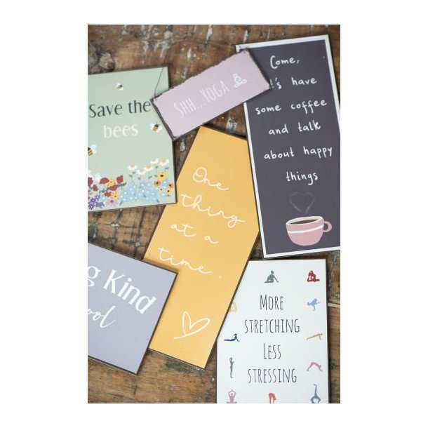 Ib Laursen Metalskilt Save the bees