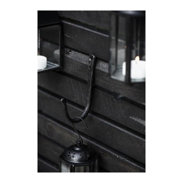 Ib Laursen Knage enkelt konisk hndlavet, Sort