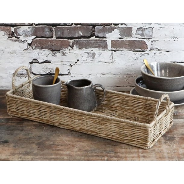 Chic Antique Bakke i flet m. hndtag