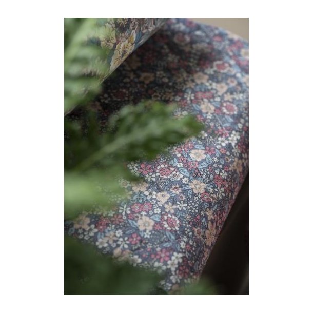 Ib Laursen Quilt lavendel m/blomster
