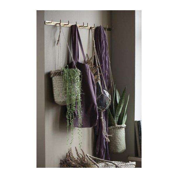 Ib Laursen Knagerkke m/5 knager antik messing