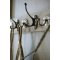 Ib Laursen  Knage enkelt horisontal mrk messing