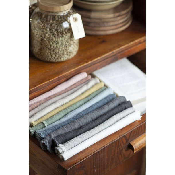 Ib Laursen Stofserviet dobbeltvvet Ash Grey