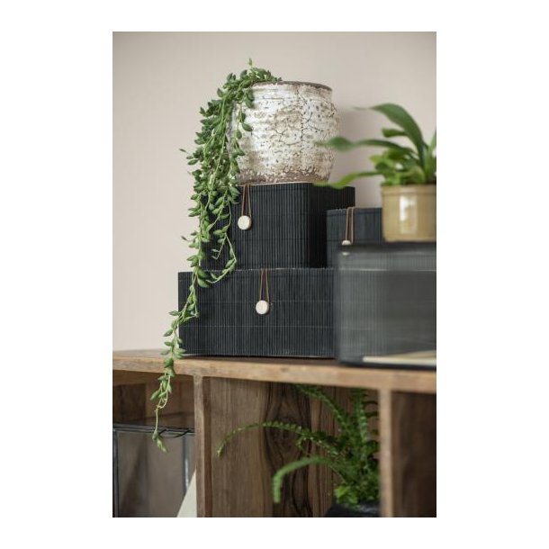 Ib Laursen ske m/bambuslg, Sort