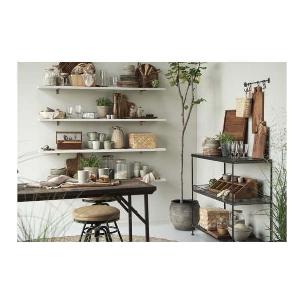 Ib Laursen Hyldebrer antik messing, 21cm