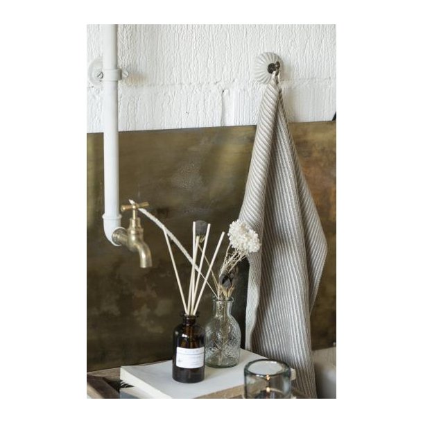 Ib Laursen Knage enkelt m/keramik, creme