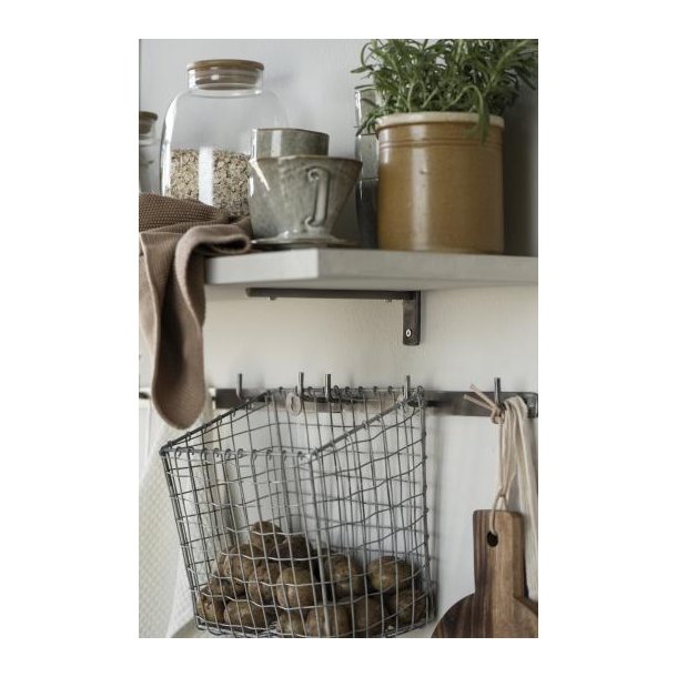 Ib Laursen Knagerkke m/8 knager rustfri stl-look