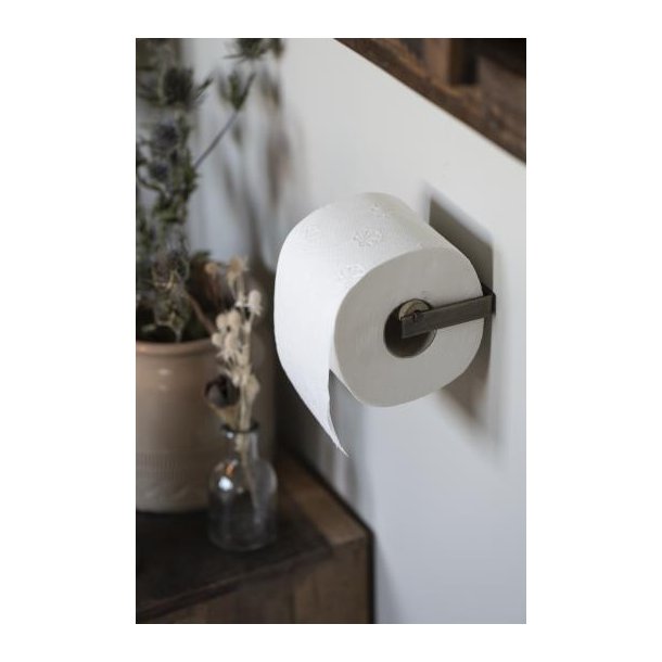  Ib Laursen Toiletpapirholder ALTUM, Messing m/trrulle