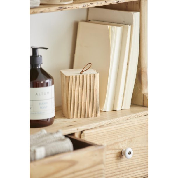 Ib Laursen ske m/bambuslg kvadratisk