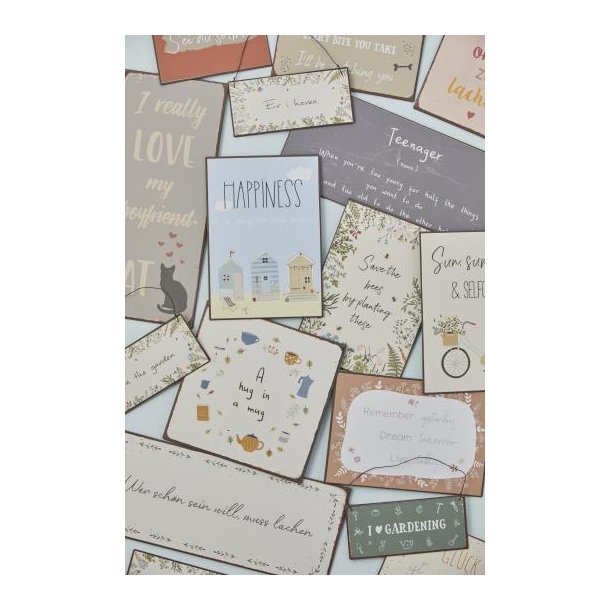 Ib Laursen Metalskilt Save the bees by planting these