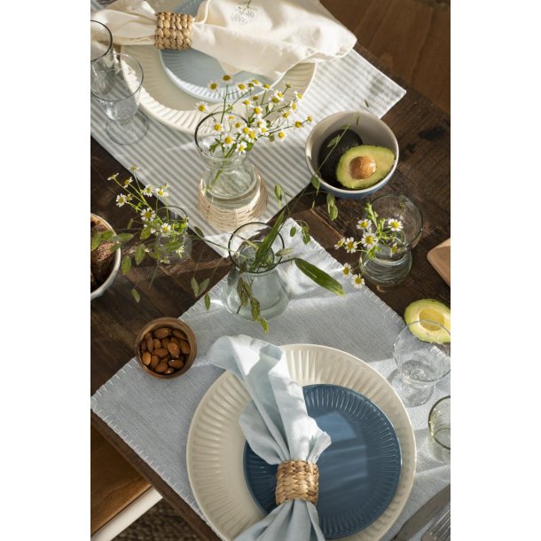 Ib Laursen Dkkeserviet stvbl m/hvide syninger i kanten