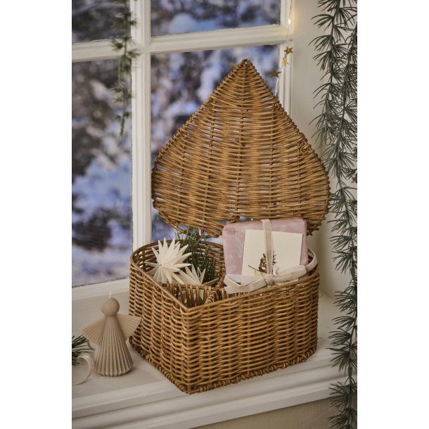 Ib Laursen Adventsske hjerte m/4 rum Cane