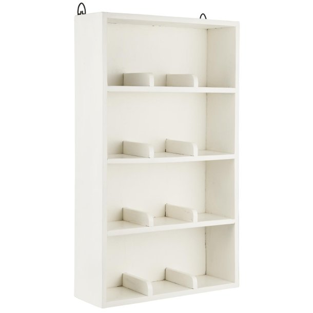 Ib Laursen Vghylde m/4 opdelte hylder 12 rum UNIKA