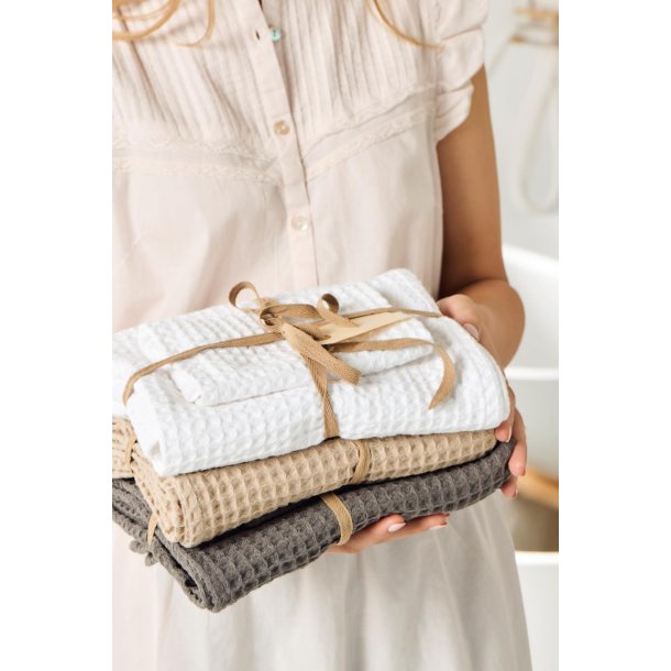 Ib Laursen Klud Liseleje m/vaffelmnster Beige