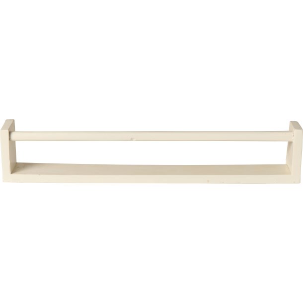 Ib Laursen Hylde m/forkant. Vendbar til hylde m/tvrstang under.