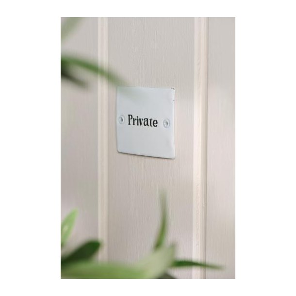  Ib Laursen Metalskilt Private