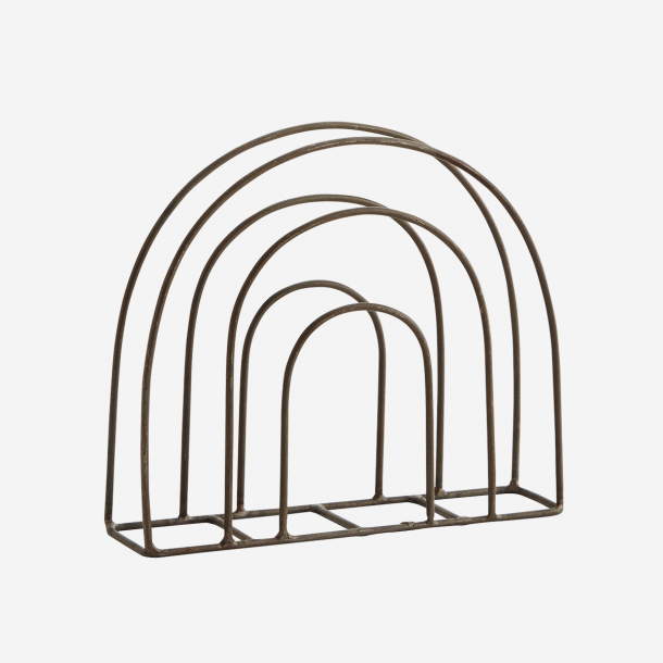 Madam Stoltz Servietholder, Antique Brown