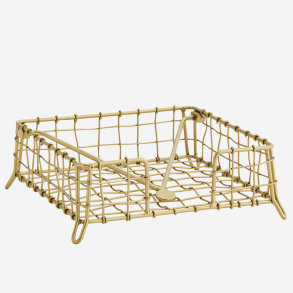 Madam Stoltz Servietbakke Trd, Antique Brass