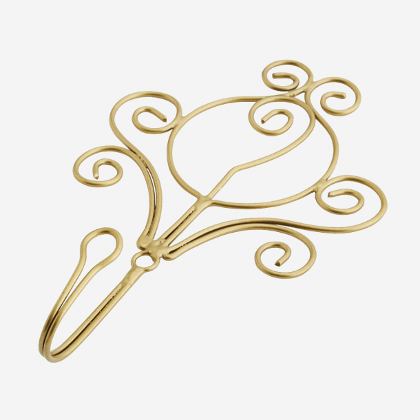 Madam Stoltz Antique Brass knage.