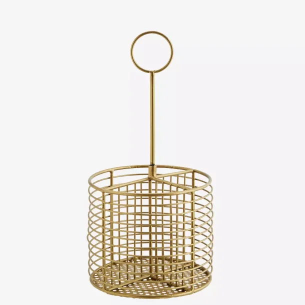 Madam Stoltz Bestik Holder - Antique Brass