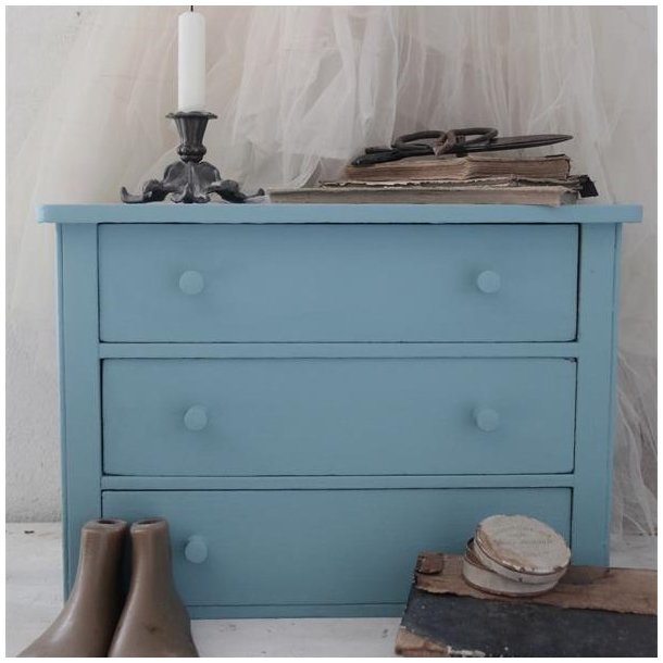 Jeanne d'Arc Living Dusty Blue Kalkmaling, 100ml