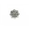 Chic Antique Greb diamant glas hndlavet