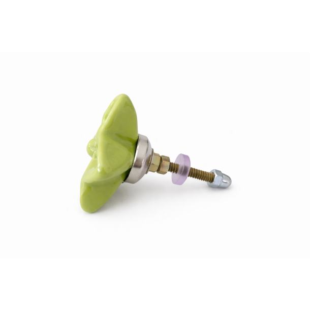 Lundager �rtegr�n Knop, Blomst