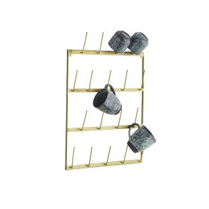 Madam Stoltz Hngende Krusholder, Antique Brass