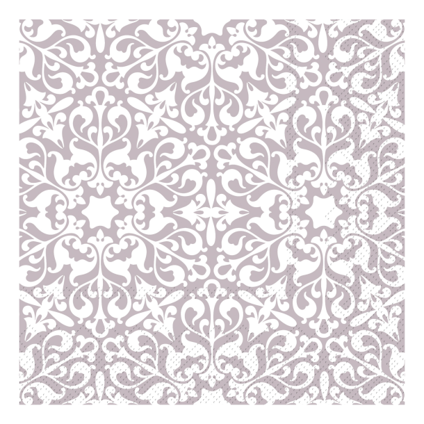 Chic Antique Serviet m. Mnster, Stvet Rosa