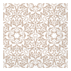 Chic Antique Serviet m. Mnster, Hr