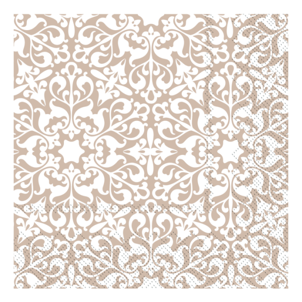 Chic Antique Serviet m. Mnster, Hr