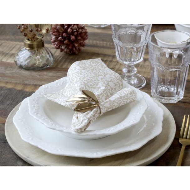 Chic Antique Serviet m. Mnster, Hr