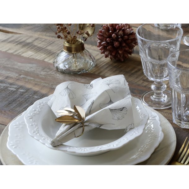 Chic Antique Serviet m. Blade, Fransk Gr