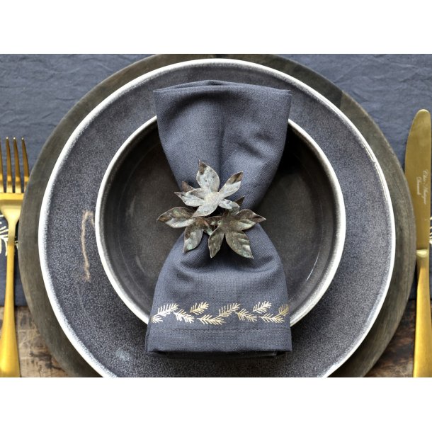 Chic Antique Servietring m. blade