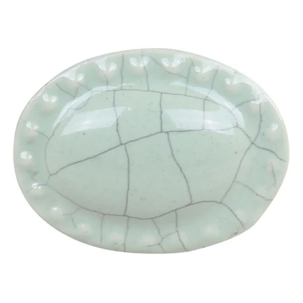 Chic Antique Greb oval m. krakeleret m�nster, Verte