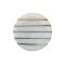 Chic Antique Marmor Greb m. Messingdetaljer