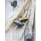 Chic Antique Marmor Greb m. Messingdetaljer