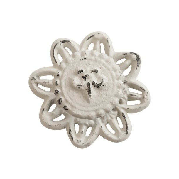 Chic Antique Greb m. fransk lilje, Creme