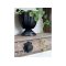 Chic Antique Greb m. fransk lilje, Sort