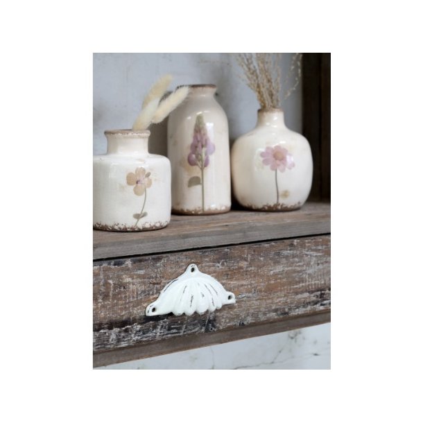 Chic Antique Greb m. riller, Creme