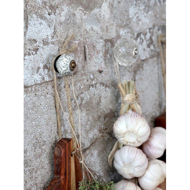 Chic Antique Greb m. mnster, 3 cm gr