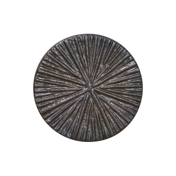 Chic Antique Greb m. riller, Messing