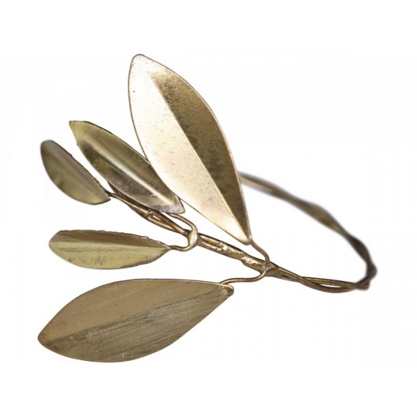 Chic Antique Servietring m. blade, Messing