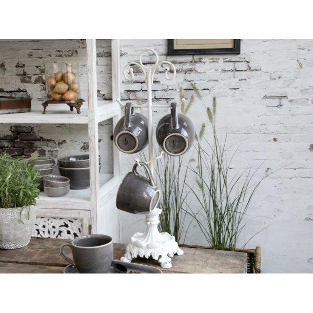 Chic Antique Holder p fod, Antique Hvid