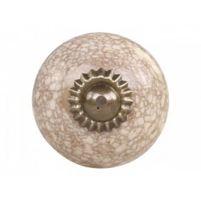 Chic Antique Greb m. krakeleret m�nster, Antique Messing